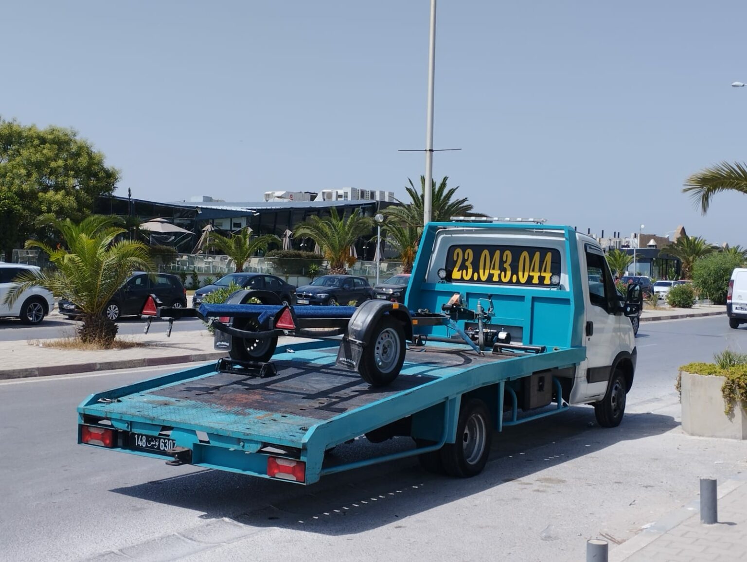 numero remorquage tunis
