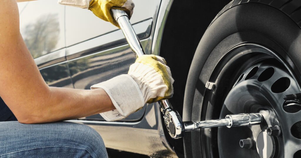 changement de pneu service remorquage