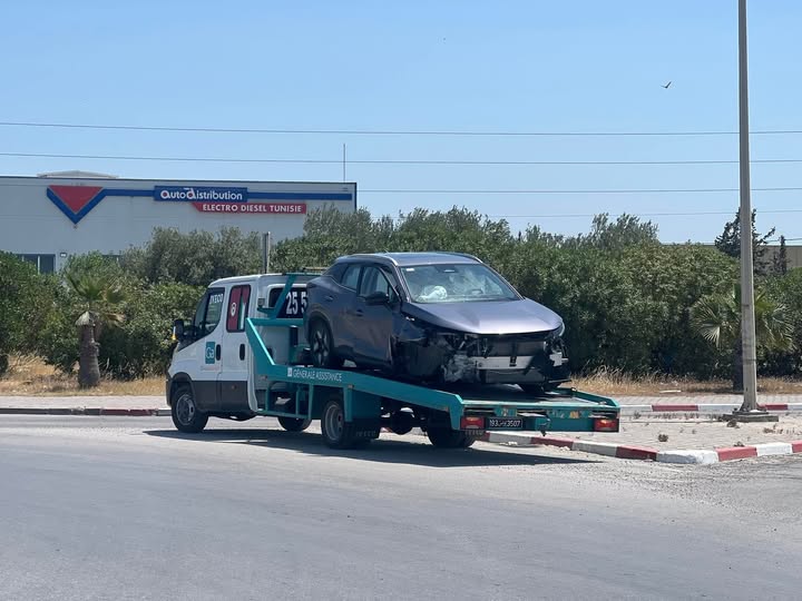 Combien de temps faut-il pour remorquer une voiture à Tunis ?